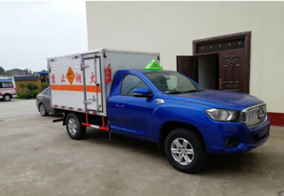 上汽大通皮卡爆破器材運(yùn)輸車 四驅(qū)危險品防爆與電動防爆雙重優(yōu)勢解析